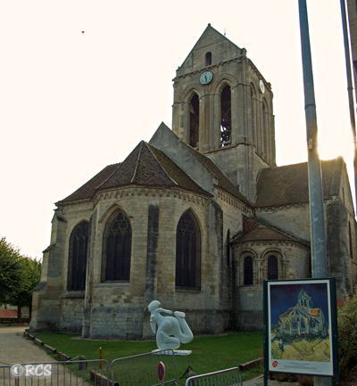 L'église d'Auvers-sur-Oise