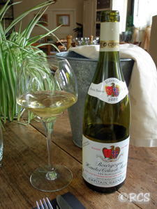 レストランで飲んだワイン