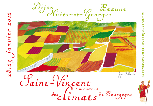 Saint-Vincent Tournante 2012 ポスター
