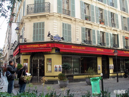Restaurant Goldenberg, Rue des Rosiers